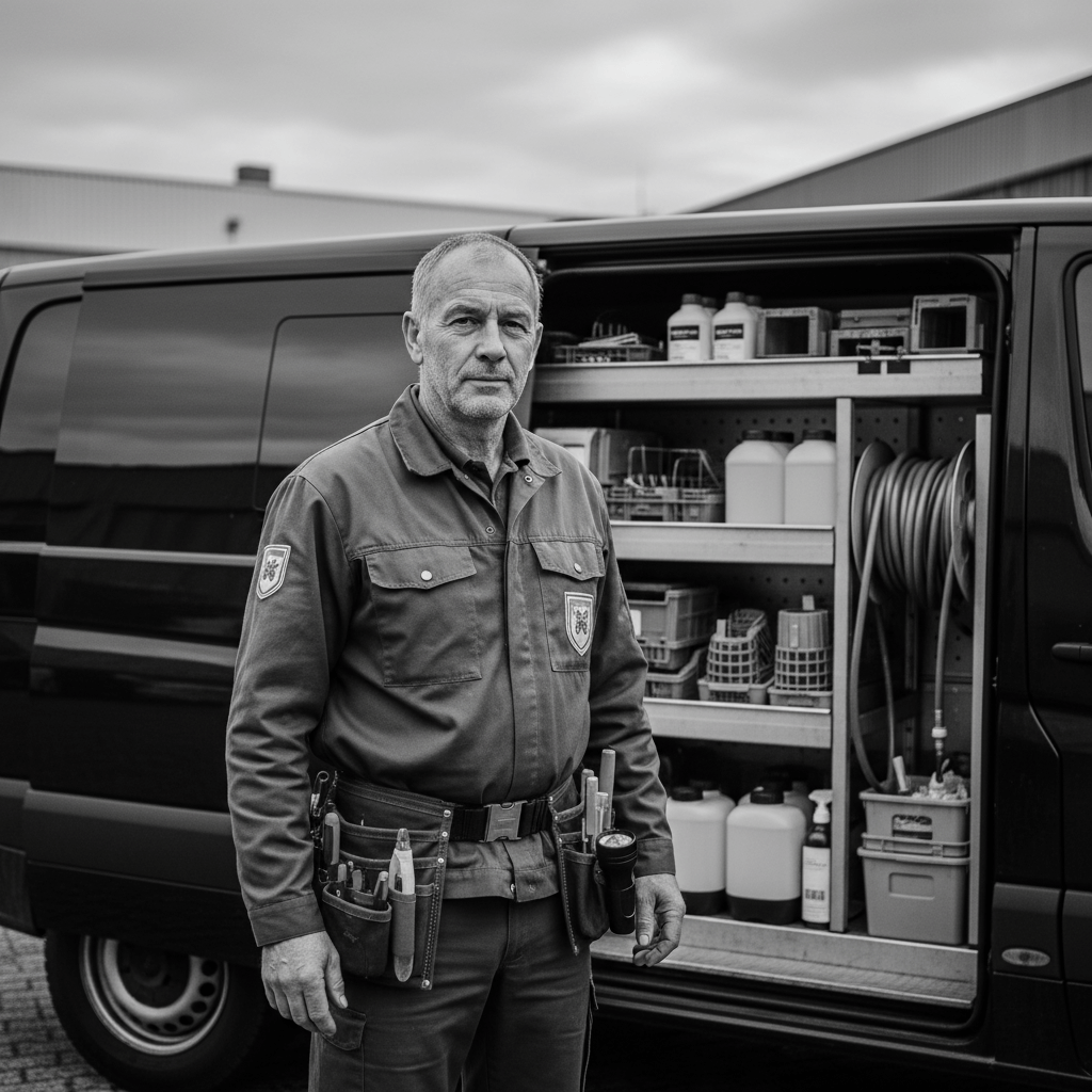 Erfahrener Kammerjäger Meister